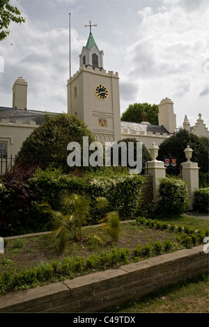 Trinità ospedale almhouses stabilito 1616 greenwich Londra Inghilterra Foto Stock