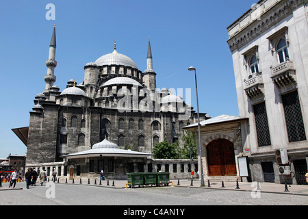 La Moschea Blu, noto anche come la Moschea del Sultano Ahmed, ad Istanbul in Turchia Foto Stock