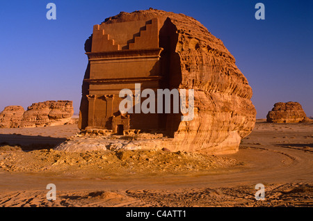 Arabia Saudita, Madinah, nr. Al-Ula, Madain Saleh (aka Hegra). Ora un Sito Patrimonio Mondiale dell'UNESCO, Foto Stock