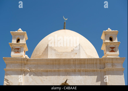 Antica Moschea, Berbera, il Somaliland e la Somalia Foto Stock