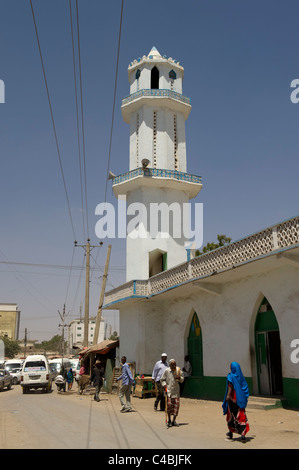 La moschea Jama, Hargeisa, il Somaliland e la Somalia Foto Stock