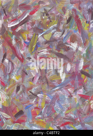 Abstract colorati dipinto a mano sullo sfondo Foto Stock