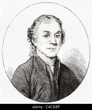 Joseph Priestley, 1733 - 1804. Il teologo inglese, dissenzienti ecclesiastico, filosofo naturale, educatore e un teorico politico. Foto Stock