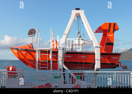 MV Finlaggan risposta veloce barca di salvataggio Foto Stock