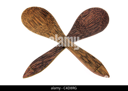 Cucchiai di legno Foto Stock