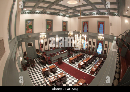 Delaware Camera del Senato nello stato in casa (Capitol) in Dover Foto Stock