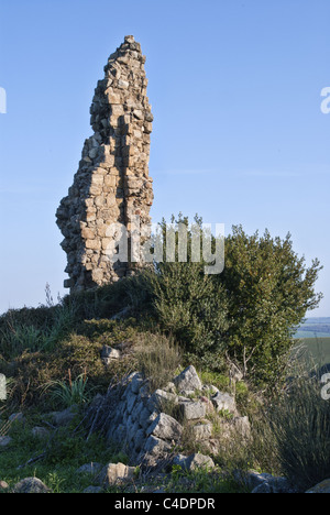 Rovine di Cencelle, Tarquinia, Italia centrale. Foto Stock