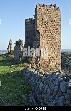 Rovine di Cencelle, Tarquinia, Italia centrale. Foto Stock