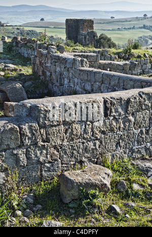 Rovine di Cencelle, Tarquinia, Italia centrale. Foto Stock