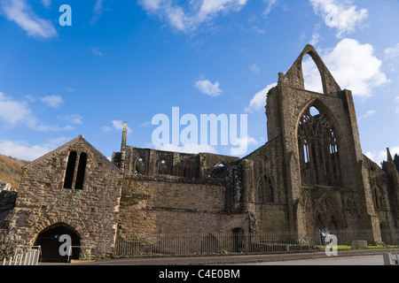 Tintern Abbey, Wye Valley, South Wales, Regno Unito Foto Stock