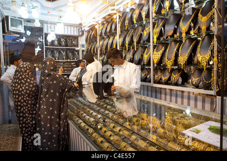 Gold-shop di Herat, Afghanistan Foto Stock