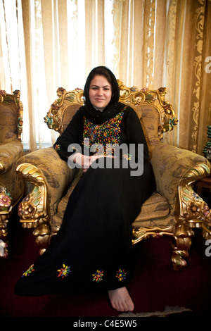 Fawzia Koofi, membro del parlamento in Afghanistan Foto Stock