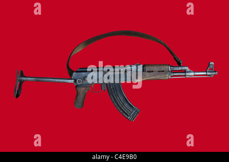 Kalashnikov AK (47) è un russo assualt arma Foto Stock