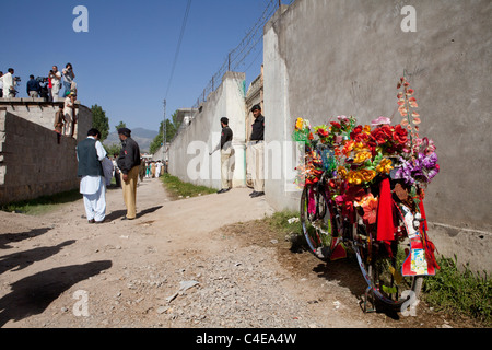 Casa di Abbottabad, Pakistan dove bin Laden è stato ucciso Foto Stock