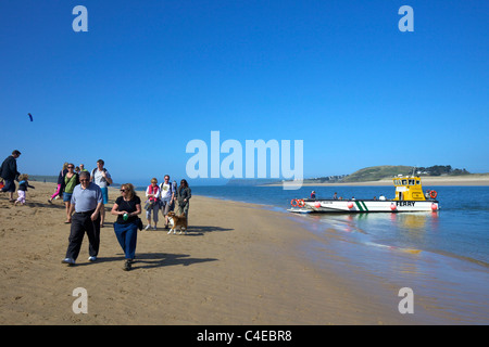 Padstow al Rock Ferry, Camel Estuary, North Cornwall, Inghilterra, UK, Regno Unito, GB Gran Bretagna, Isole britanniche, Europa UE Foto Stock