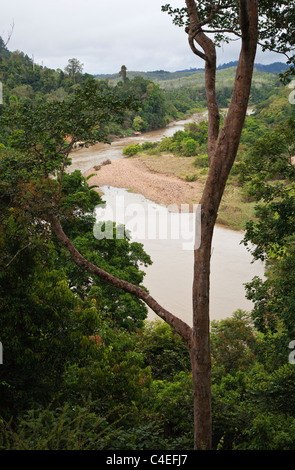 Sungai Tembeling River, Taman Negara N.P. Foto Stock