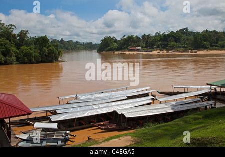 Sungai Tembeling River, Taman Negara N.P. Foto Stock