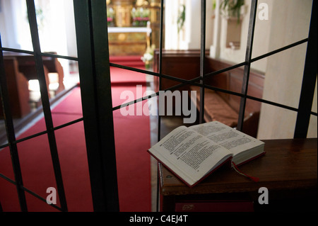 Chiesa del pellegrinaggio di Maria Vergine, Bila Hora, Praga, Repubblica Ceca Foto Stock