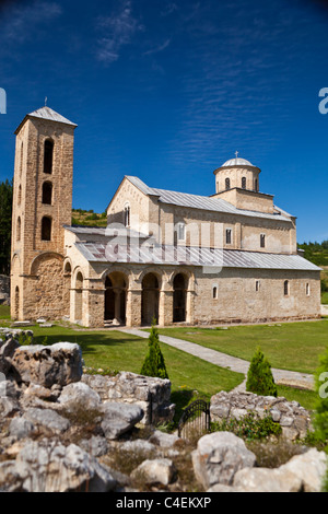 Monastero Sopocani, Serbia Foto Stock