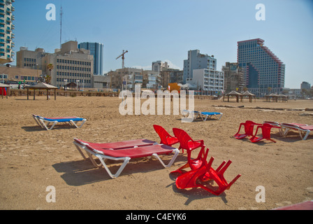 Tel Aviv, scena della vita Foto Stock