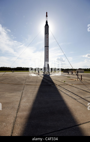 Vecchia Mercury razzo al Kennedy Space Center Foto Stock
