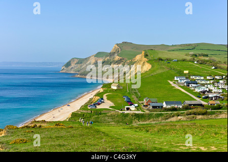 Eype, West Dorset, Regno Unito Foto Stock