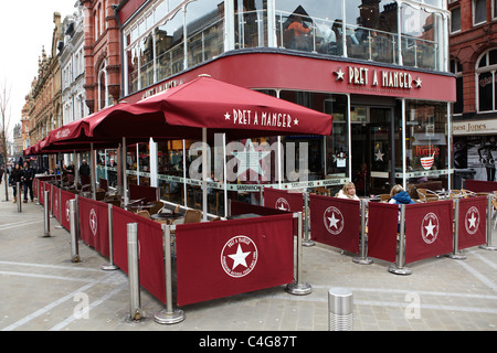 Negozi di vendita al dettaglio in Leeds City Centre Foto Stock