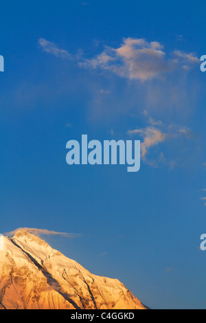 Pakistan - Karakorum - Hunza Valley - Rakaposhi mountain Foto Stock