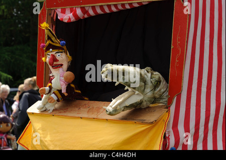 Punch e Judy show, Regno Unito Foto Stock