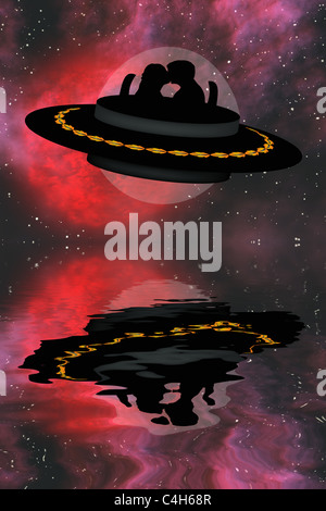 Amore di fantasia Foto Stock