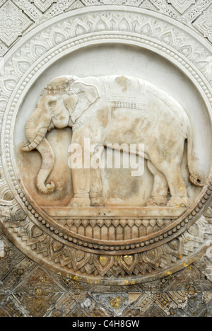 Royal memoriale al re Puttayodfa, Bangkok, Thailandia. Foto Stock