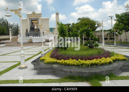 Royal memoriale al re Puttayodfa, Bangkok, Thailandia. Foto Stock