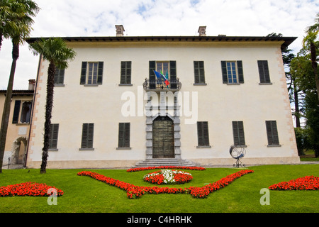 Municipio, Villa Camilla, Domaso, lago di Como, Italia Foto Stock