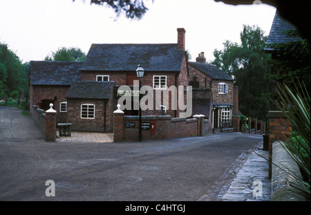 Candle Factory Blists Hill cittadina vittoriana Ironbridge Gorge Museum Telford Regno Unito Foto Stock