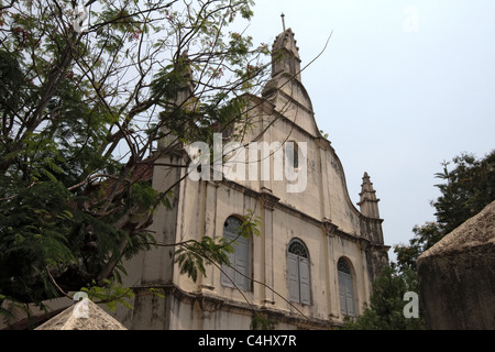 San Francesco Chiesa, Fort Cochin, Kerala, India Foto Stock