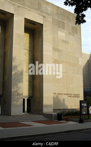 Auditorium Lisner, WASHINGTON, STATI UNITI D'AMERICA Foto Stock