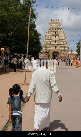 Sri Ranganatha tempio vicino a Mysore Foto Stock