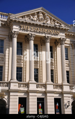 Il Caledonian Edificio, High Street, Inverness, Highlands scozzesi, Scotland, Regno Unito Foto Stock