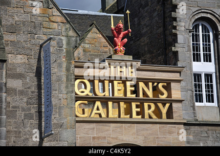 La Queen's Gallery, Queen's Drive, Città Vecchia, Edimburgo, Lothian, Scozia, Regno Unito Foto Stock