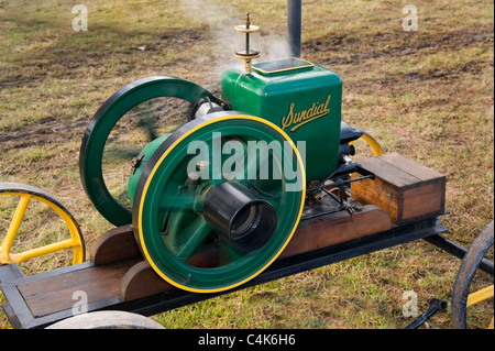 Il Sundial fermo motore benzina alimentata potenza Foto Stock