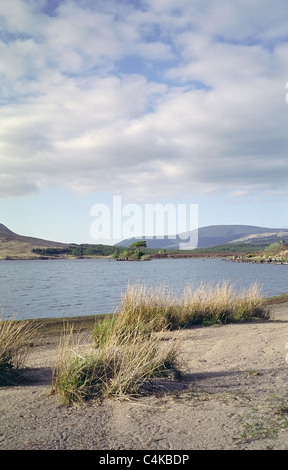 Loch Dee nel Galloway Forest Park, Dumfries and Galloway, Scotland, Regno Unito. Preso in primavera. Foto Stock