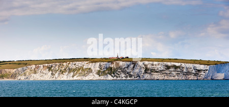 Whitecliff e Culver giù, Isle of Wight, England, Regno Unito Foto Stock