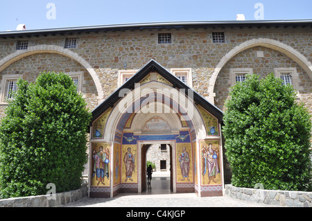 Il Monastero Kykkos, Monti Troodos, Cipro del sud Foto Stock