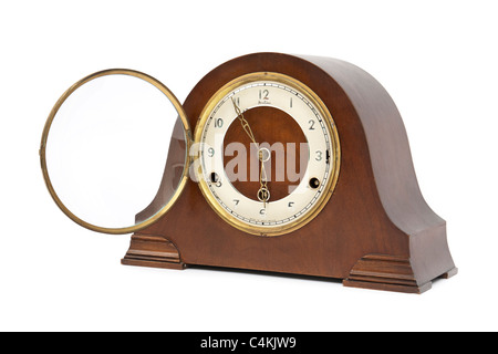 Vintage Bentima Westminster carillon in legno orologio a mantello Foto Stock