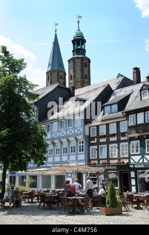 Goslar Bassa Sassonia Germania Deutschland Foto Stock