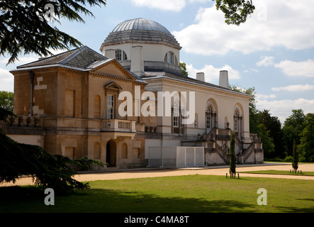 Chiswick House, West London: la facciata posteriore Foto Stock