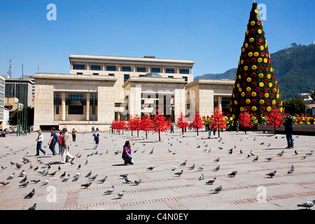 Palazzo di Giustizia in Plaza Bolivar, Bogotà, Colombia Foto Stock