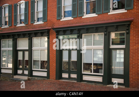 Il Museo della Guerra Civile in harpers Ferry, West Virginia Foto Stock