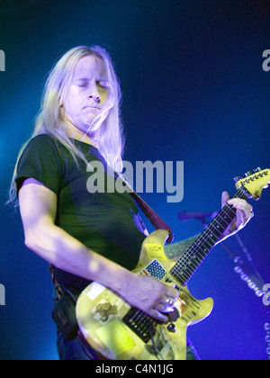 Membri della Alice in Chains band eseguire il concerto a Budapest, Ungheria, 2009.11.27 Foto Stock