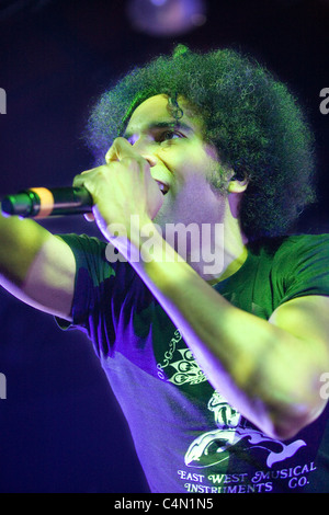 Membri della Alice in Chains band eseguire il concerto a Budapest, Ungheria, 2009.11.27 Foto Stock